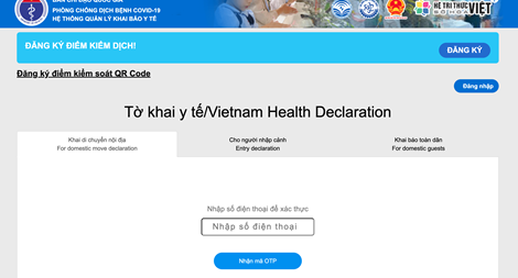 Chủ tịch Hà Nội kêu gọi người dân thực hiện khai báo y tế thường xuyên